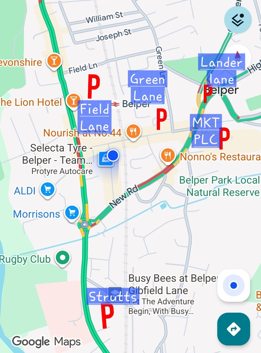 Arts Trail Parking